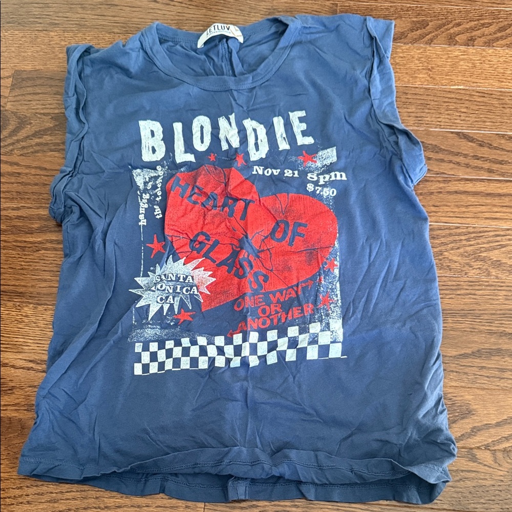 Women’s size small Letluv by Anthropologie Blondie tee shirt